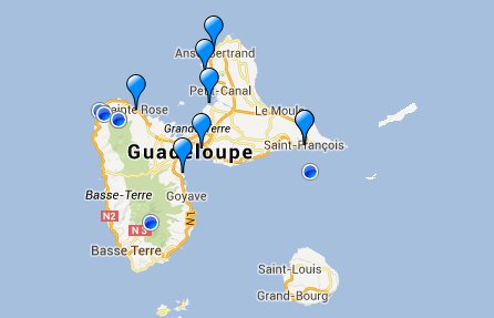 exemple : Observatoire de la flore de Guadeloupe