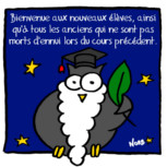 Le hibou, par Sauvages du Poitou