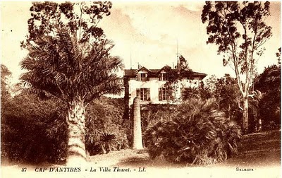 Carte postale de la Villa Thuret 1889