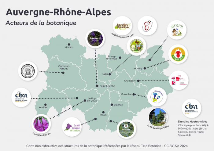 Tour de France botanique en Auvergne-Rhône-Alpes