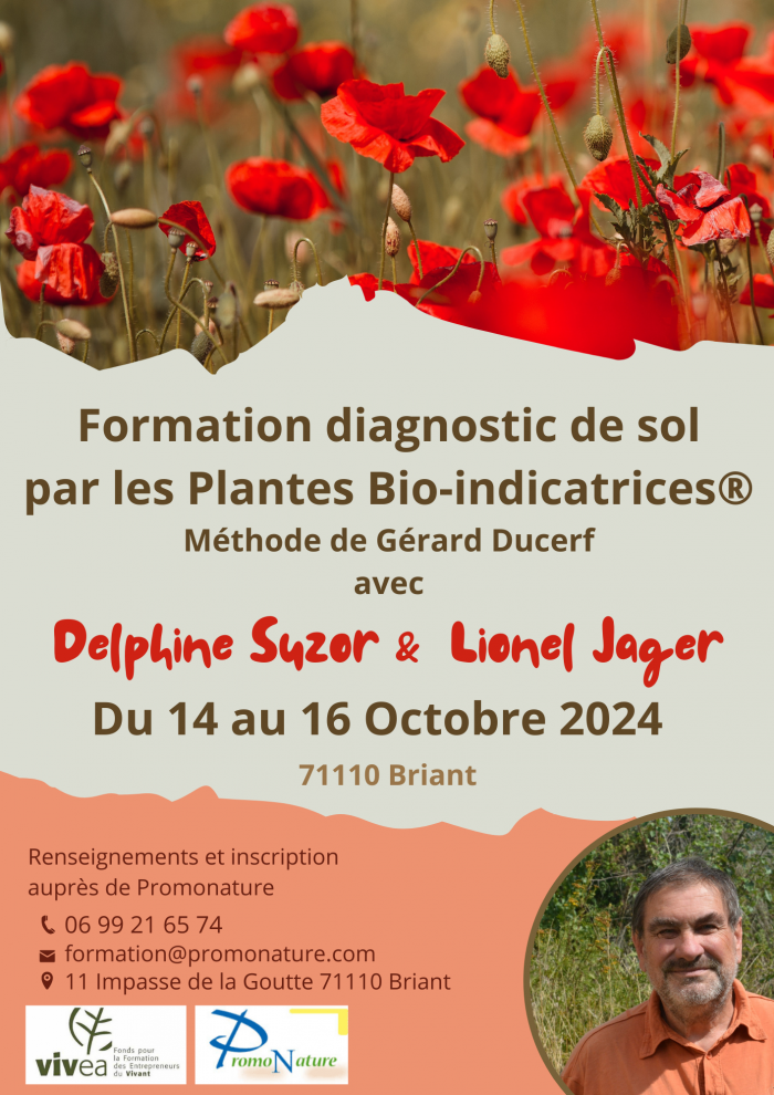 Formation du 14 au 16 Octobre 2024