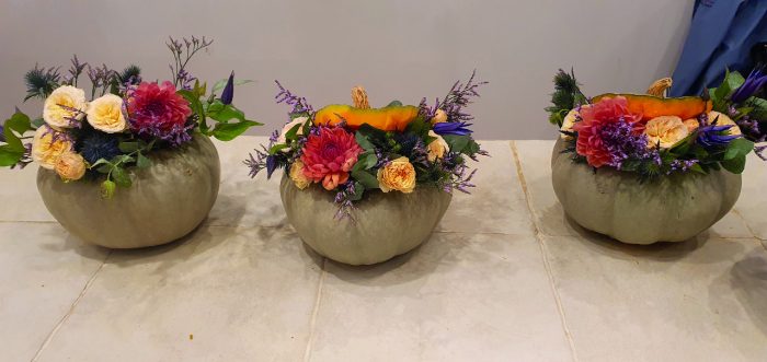 Atelier floral Courges fleuries