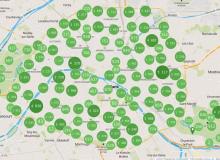 Capture d’écran de la base de données « Arbres » de la ville de Paris. Mairie de Paris/Direction des espaces eerts et de l’environnement, CC BY-NC-ND