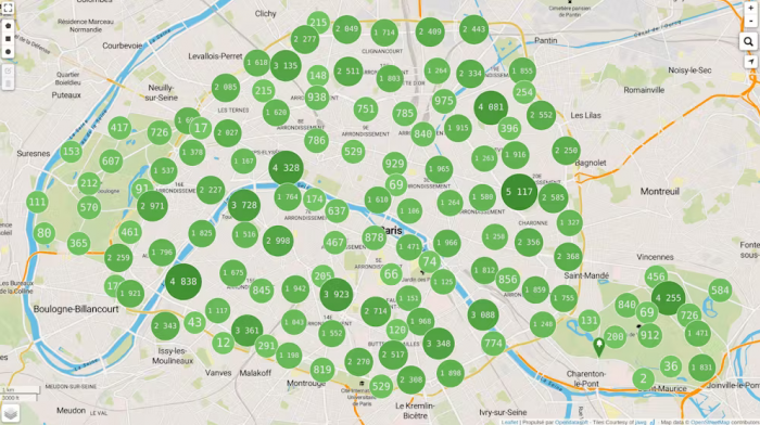 Capture d’écran de la base de données « Arbres » de la ville de Paris. Mairie de Paris/Direction des espaces eerts et de l’environnement, CC BY-NC-ND